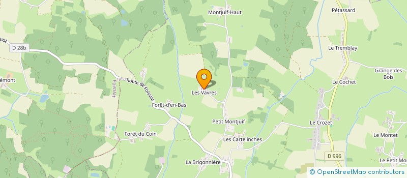 localisation de l'entreprise SCI LE PRIOLET  MARBOZ