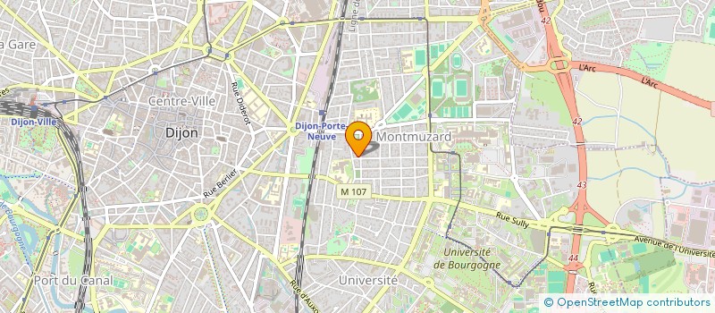 localisation de l'entreprise SCI LE PRIVE à DIJON