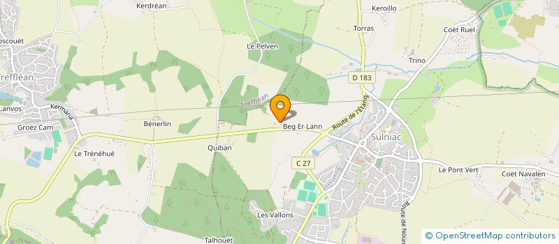 localisation de l'entreprise SCI LE PROCUREUR  MONTERBLANC