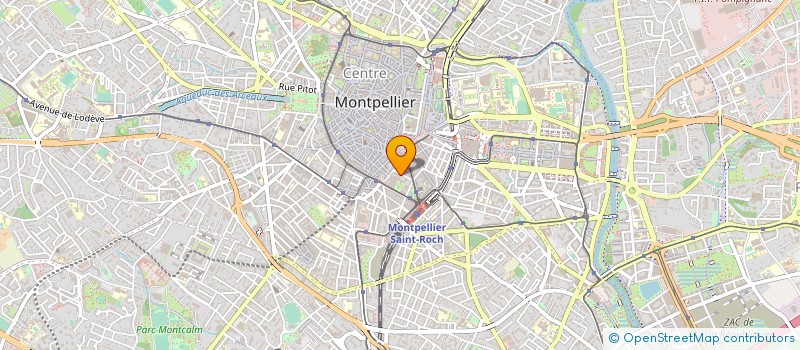 localisation de l'entreprise SCI LE PUCCINI à MONTPELLIER
