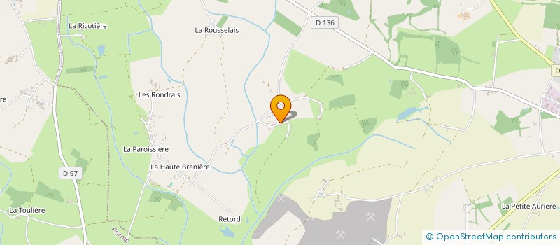 localisation de l'entreprise SCI LE PUECH DE JOURDES  CHAUVE