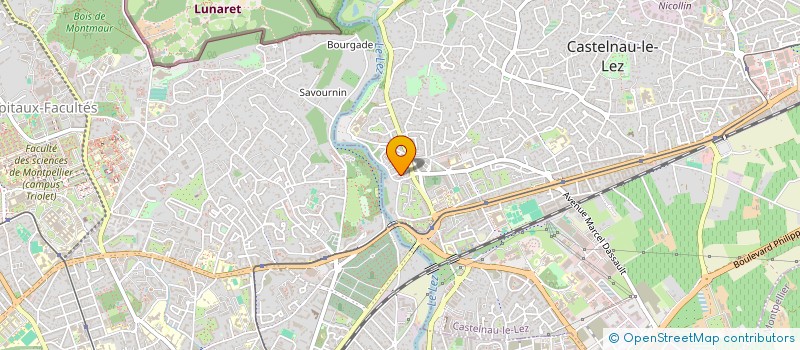 localisation de l'entreprise SCI LE PUIT  CASTELNAU-LE-LEZ