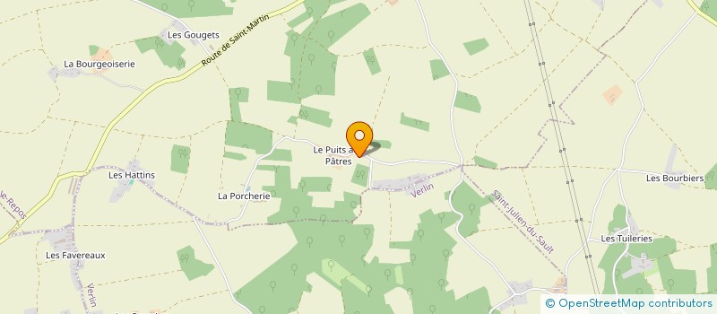 localisation de l'entreprise SCI LE PUIT AUX PATRES  BUSSY-LE-REPOS