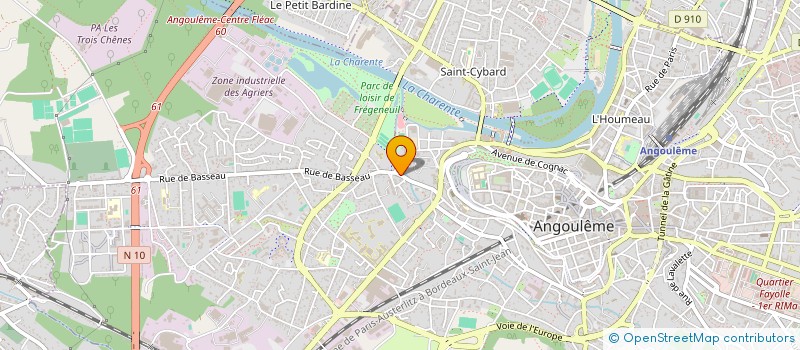 localisation de l'entreprise SCI LE PUITS à ANGOULEME