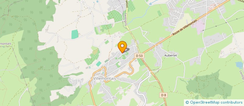 localisation de l'entreprise SCI LE PUITS  VILLEMONTAIS