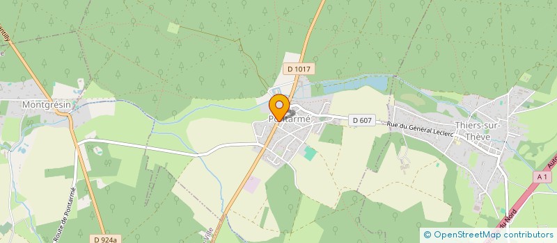 localisation de l'entreprise SCI LE PUITS DE MAL EPARGNE  PONTARME