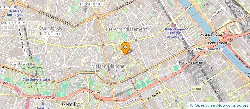 localisation de l'entreprise SCI LE PURSAT  PARIS