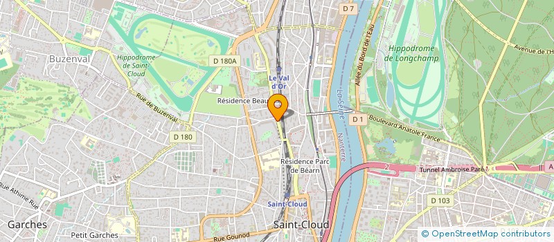 localisation de l'entreprise SCI LE PUY à SAINT-CLOUD