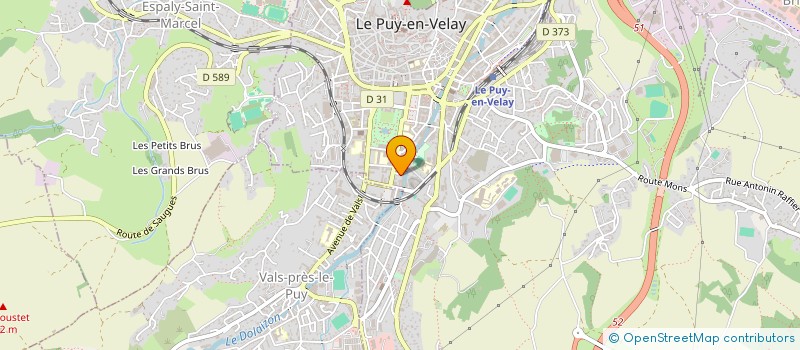 localisation de l'entreprise SCI LE PUY AUCTION  LE PUY-EN-VELAY