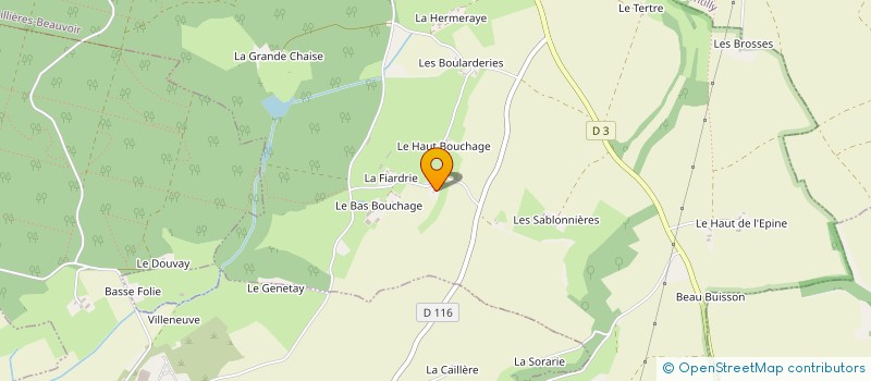 localisation de l'entreprise SCI LE PUY CONTILLY  CONTILLY