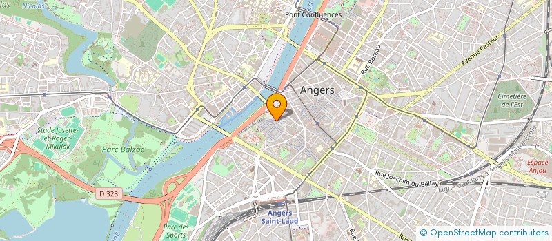 localisation de l'entreprise SCI LE PUYCHARIC à ANGERS
