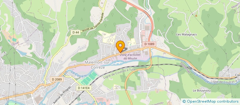 localisation de l'entreprise SCI LE PUYMARET à MALEMORT