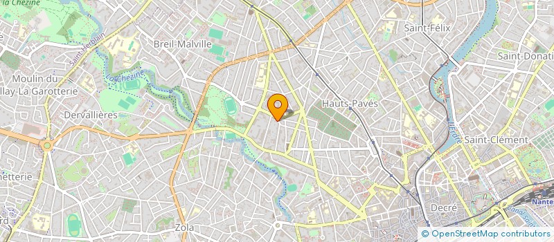 localisation de l'entreprise SCI LE QG  NANTES