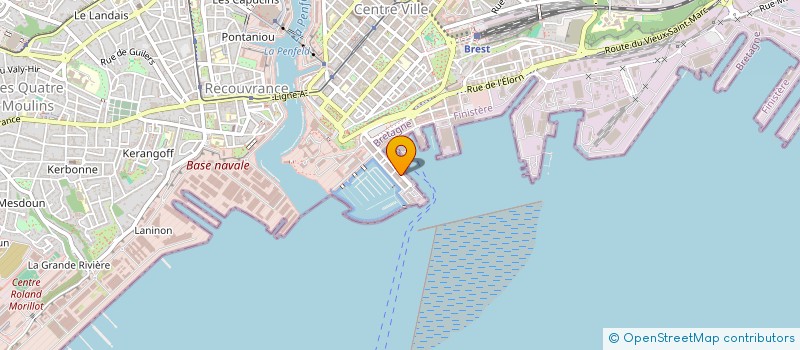 localisation de l'entreprise SCI LE QUAI  BREST
