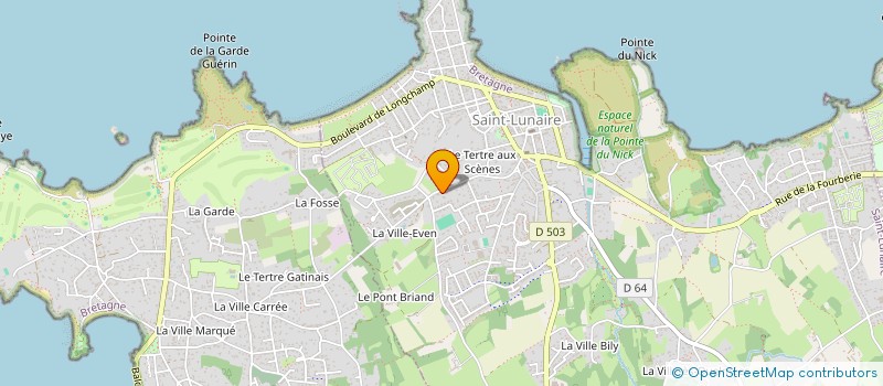 localisation de l'entreprise SCI LE QUARANTEHUIT  SAINT-LUNAIRE