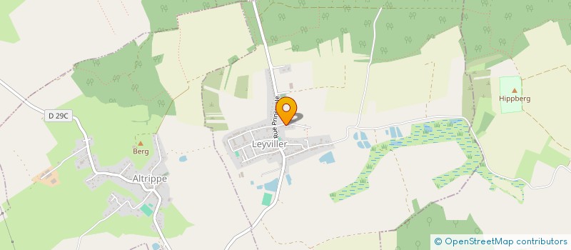 localisation de l'entreprise SCI LE QUARTZ  LEYVILLER