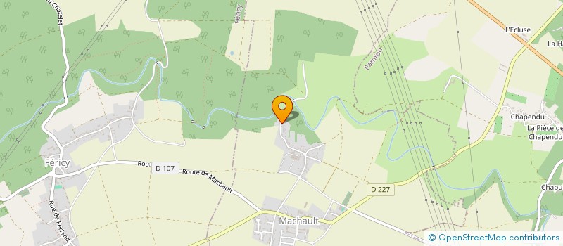 localisation de l'entreprise SCI LE QUATOR  MACHAULT