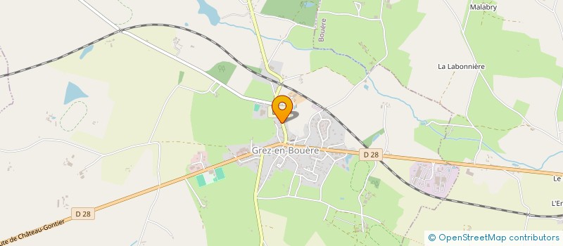 localisation de l'entreprise SCI LE QUATUOR DE BOUERE  GREZ-EN-BOUERE