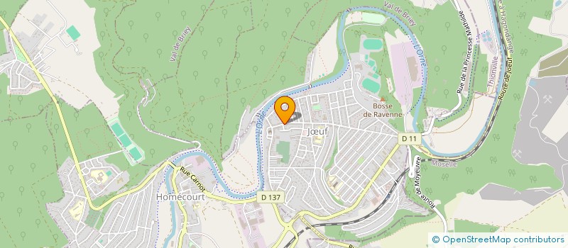 localisation de l'entreprise SCI LE QUERCUS  JUF