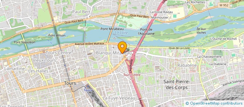 localisation de l'entreprise SCI LE QUEUX  TOURS