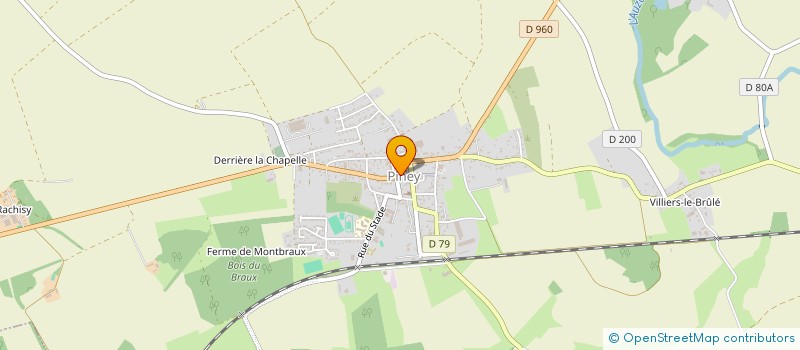 localisation de l'entreprise SCI LE RACHISY  PINEY