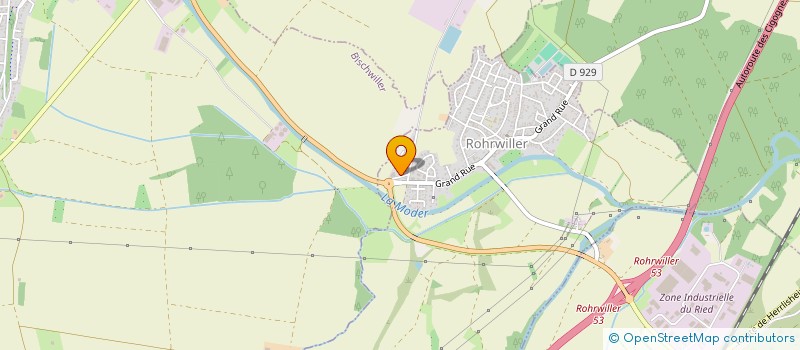 localisation de l'entreprise SCI LE RADIS D'OR  ROHRWILLER