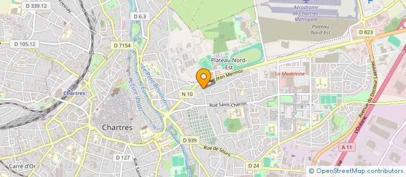 localisation de l'entreprise SCI LE RADIS NOIR à CHARTRES