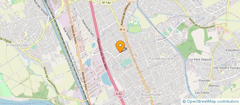 localisation de l'entreprise SCI LE RAMIER à AUCAMVILLE