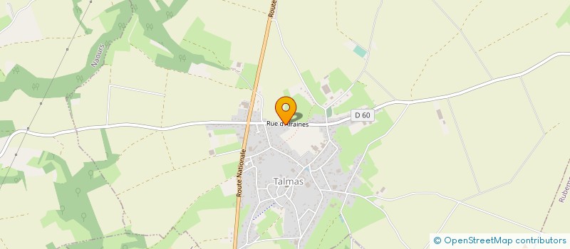 localisation de l'entreprise SCI LE RAMPONNEAU à TALMAS