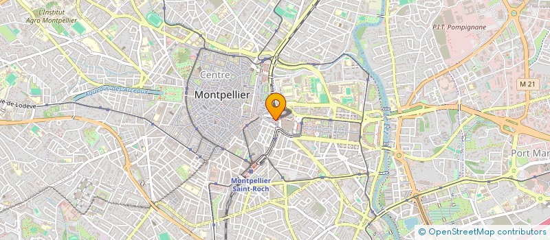 localisation de l'entreprise SCI LE RAVEL à MONTPELLIER