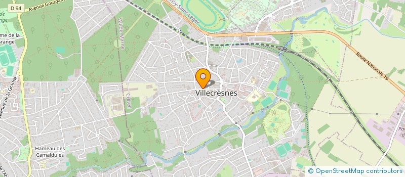 localisation de l'entreprise SCI LE RAYOL  VILLECRESNES