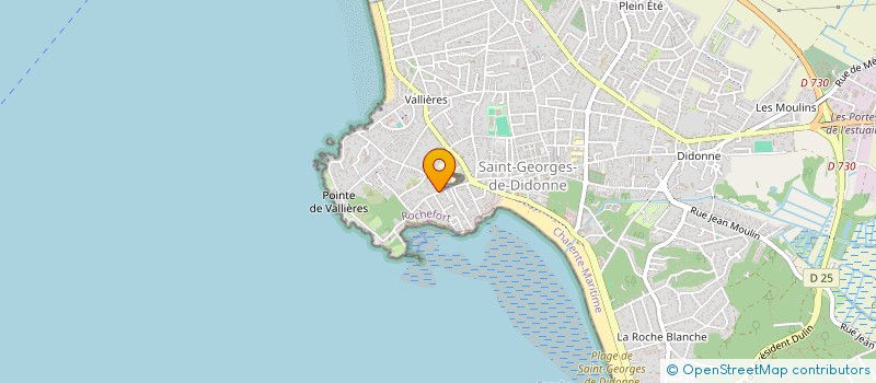 localisation de l'entreprise SCI LE RAYON  SAINT-GEORGES-DE-DIDONNE