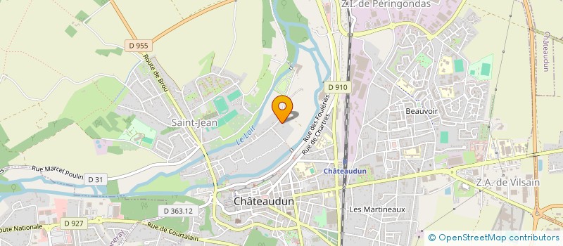 localisation de l'entreprise SCI LE RECIF à CHATEAUDUN