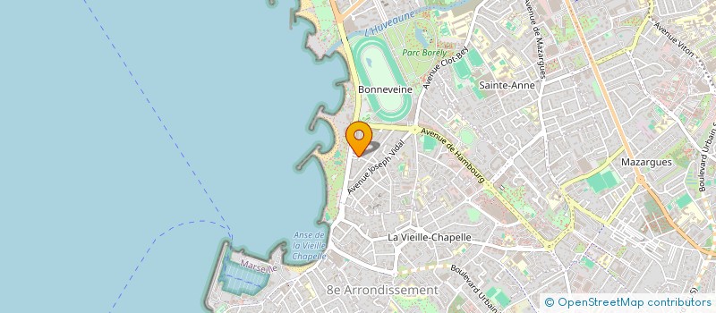 localisation de l'entreprise SCI LE REDON à MARSEILLE