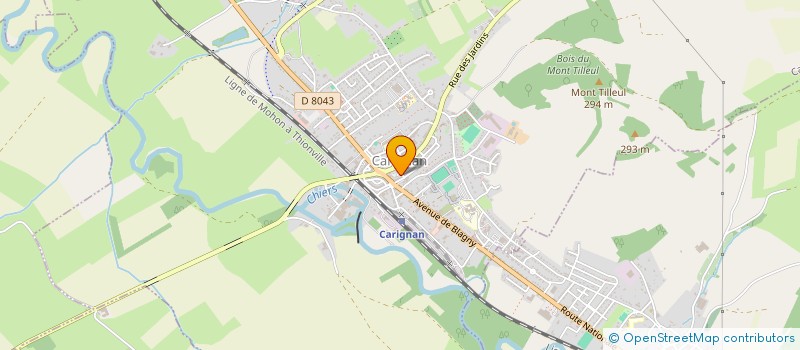 localisation de l'entreprise SCI LE REFUGE  SACHY