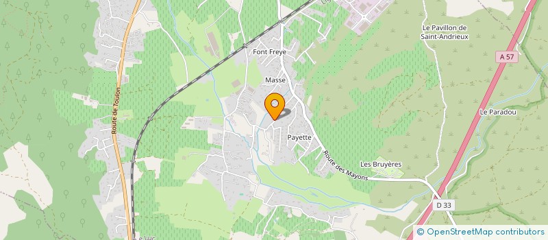 localisation de l'entreprise SCI LE REFUGE FAMILIAL  LE LUC