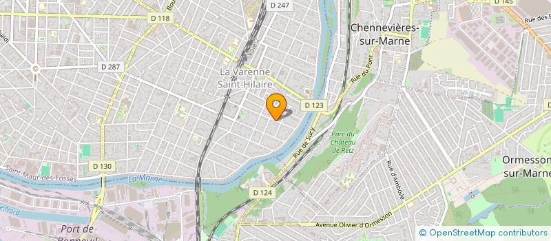 localisation de l'entreprise SCI LE REGENCE à SAINT-MAUR-DES-FOSSES