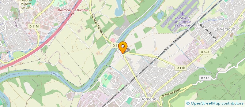 localisation de l'entreprise SCI LE REGENT  DOMENE