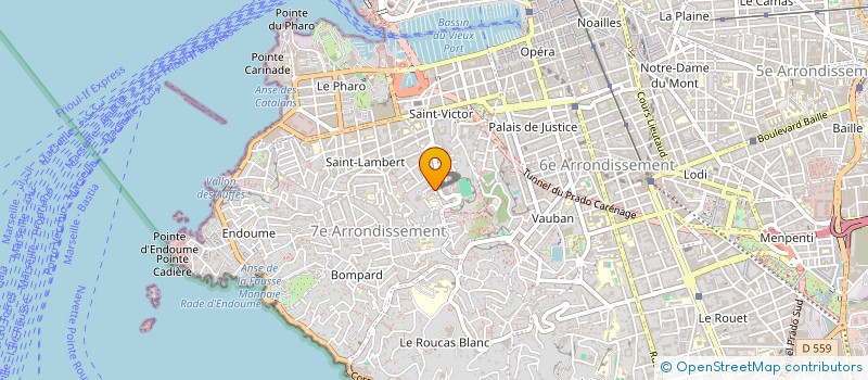 localisation de l'entreprise SCI LE REGENT à MARSEILLE