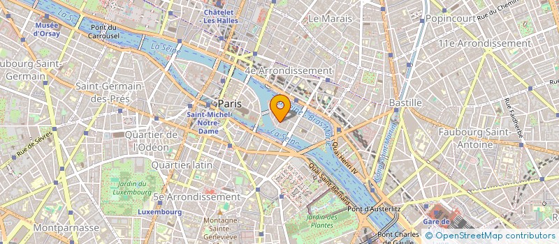 localisation de l'entreprise SCI LE REGRATTIER  PARIS