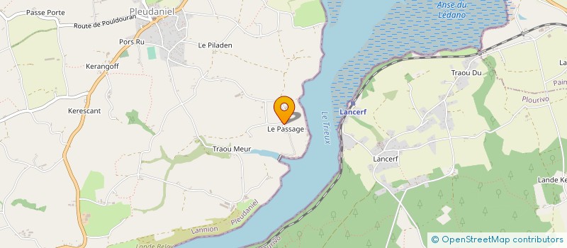 localisation de l'entreprise SCI LE REICHOU  PLEUDANIEL