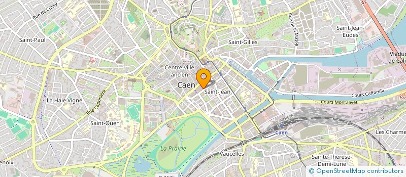 localisation de l'entreprise SCI LE RELAIS à CAEN