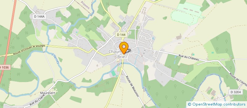 localisation de l'entreprise SCI LE RELAIS  CHAUMES-EN-BRIE