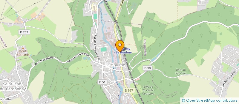 localisation de l'entreprise SCI LE RELAIS  BOSC-EDELINE