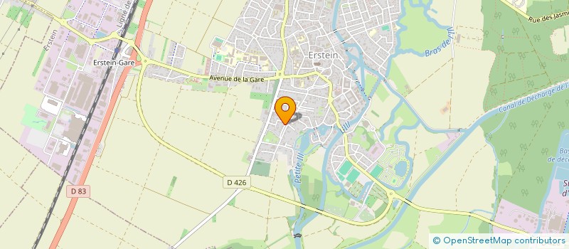 localisation de l'entreprise SCI LE RELAIS  ERSTEIN