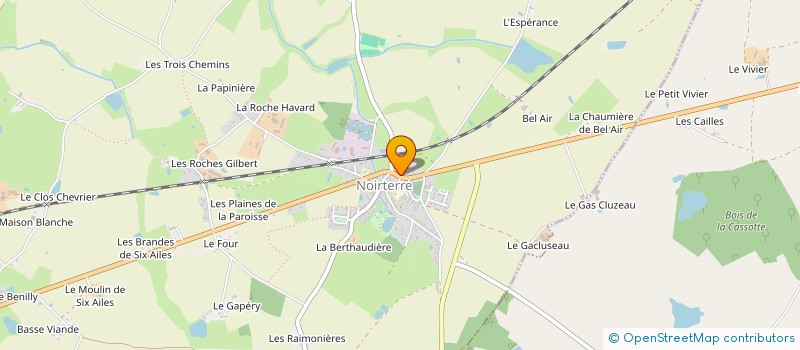 localisation de l'entreprise SCI LE RELAIS  BRESSUIRE