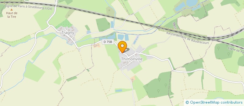 localisation de l'entreprise SCI LE RELAIS  THIMONVILLE