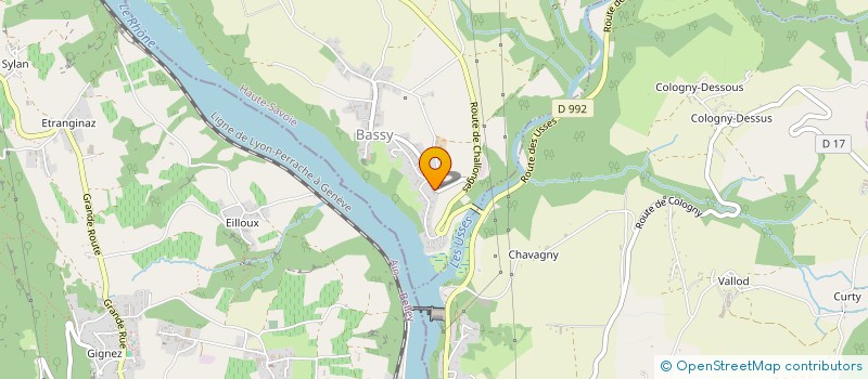 localisation de l'entreprise SCI LE RELAIS  CHALLONGES