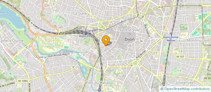 localisation de l'entreprise SCI LE RELAIS DE CESTIN à DIJON
