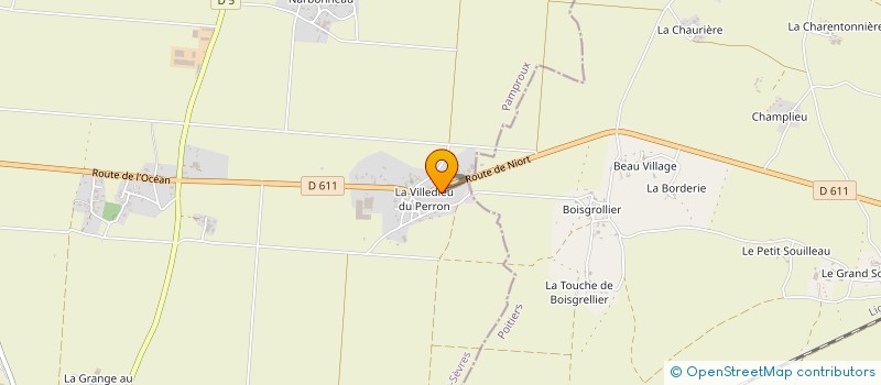 localisation de l'entreprise SCI LE RELAIS DE LA DILIGENCE à PAMPROUX